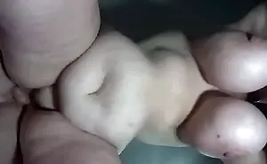 Bbw wife screwed doggy position view from below...huge indecision tits....make this betterment viral