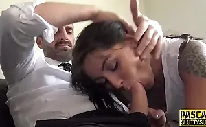 Throating and gagging sub
