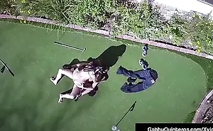 Mexican Milf Logorrhoeic Quinteros Fucked! Hole In One!
