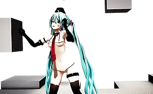 MMD Hatsune Miku PiNK Make fun of [Colita Hentai] xD