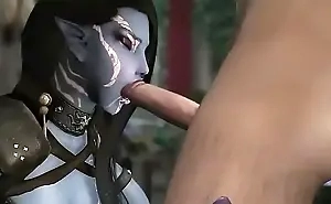 3D Cartoon porn - Cute Daedra milf seduces obese cock for sex with passion - http://toonypip.vip - 3D Cartoon porn