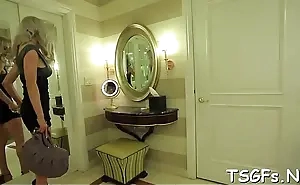 Mate inserts his stick deep inside the ladyboy'_s backside