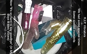 R.I.P. To a few toys. Still have over ten sextoys