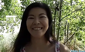 Public Intermediary Hot Asian chick Akasha Coliun likes girthy weasel words fuck